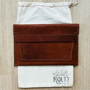 Small leather envelope purse